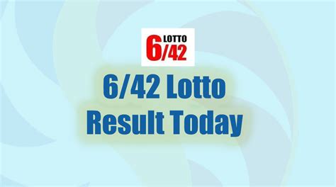 6/42 result today|PCSO Lotto .